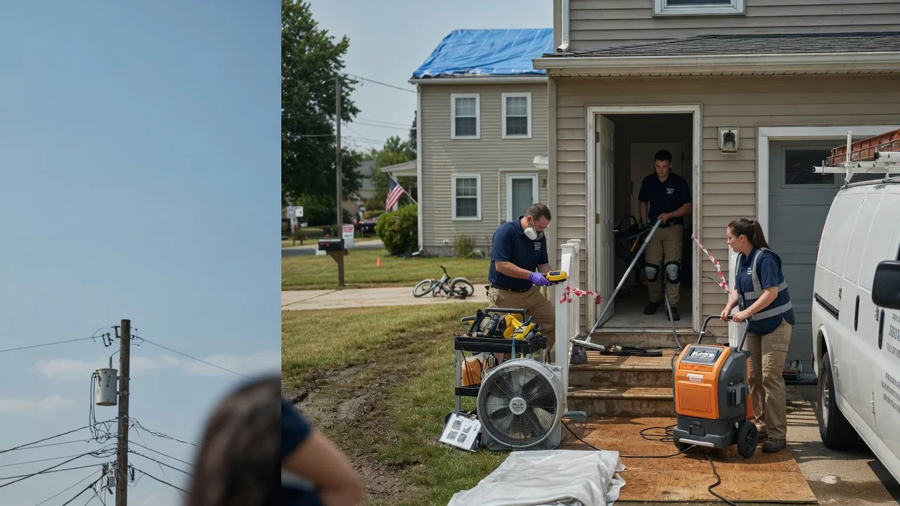 Water Damage Repair in Cowley, WY near me